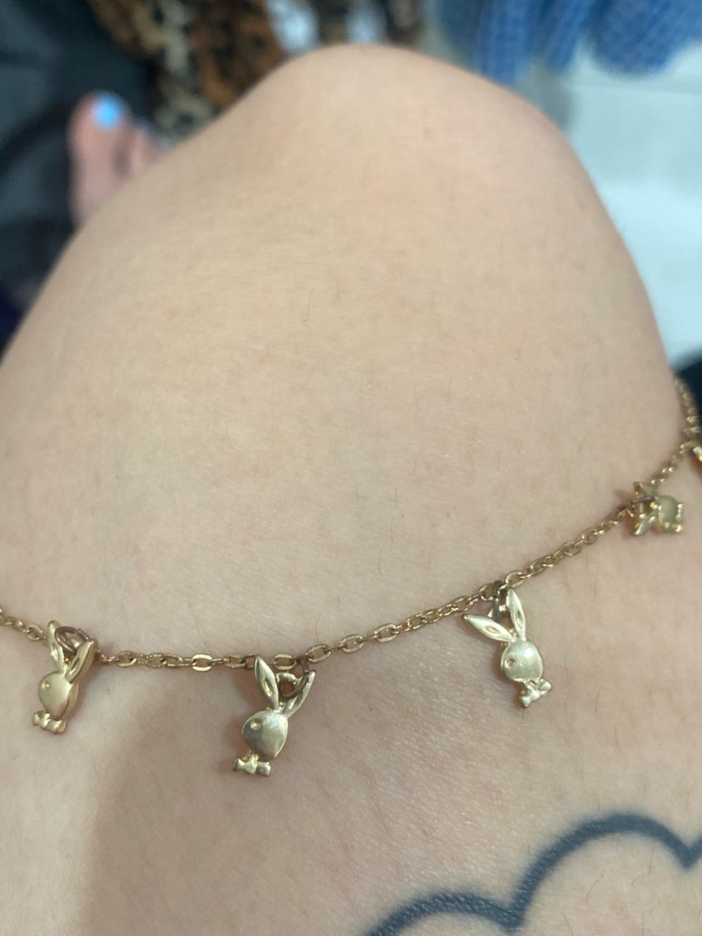Gold Bunny Charm necklace Women Jewelry